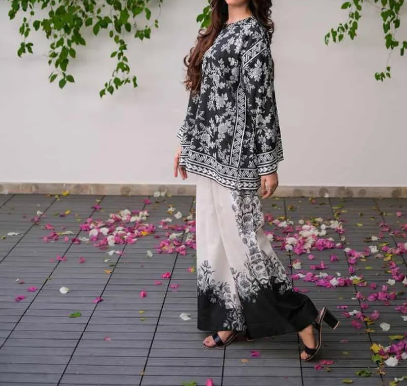 *DILRUBA DIGITAL PRINTED 2PC