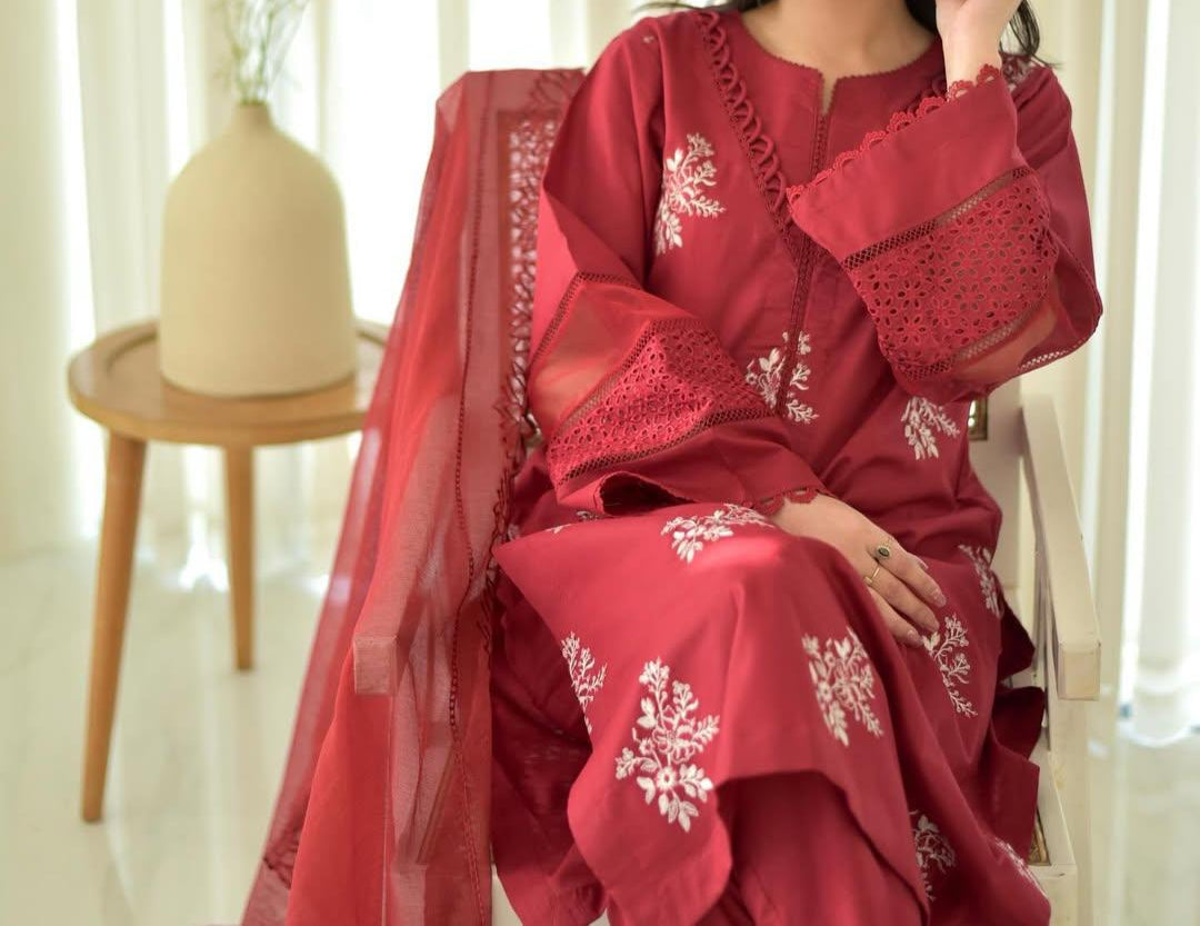 HORIYA EMB 2pc CO-ORD SET
