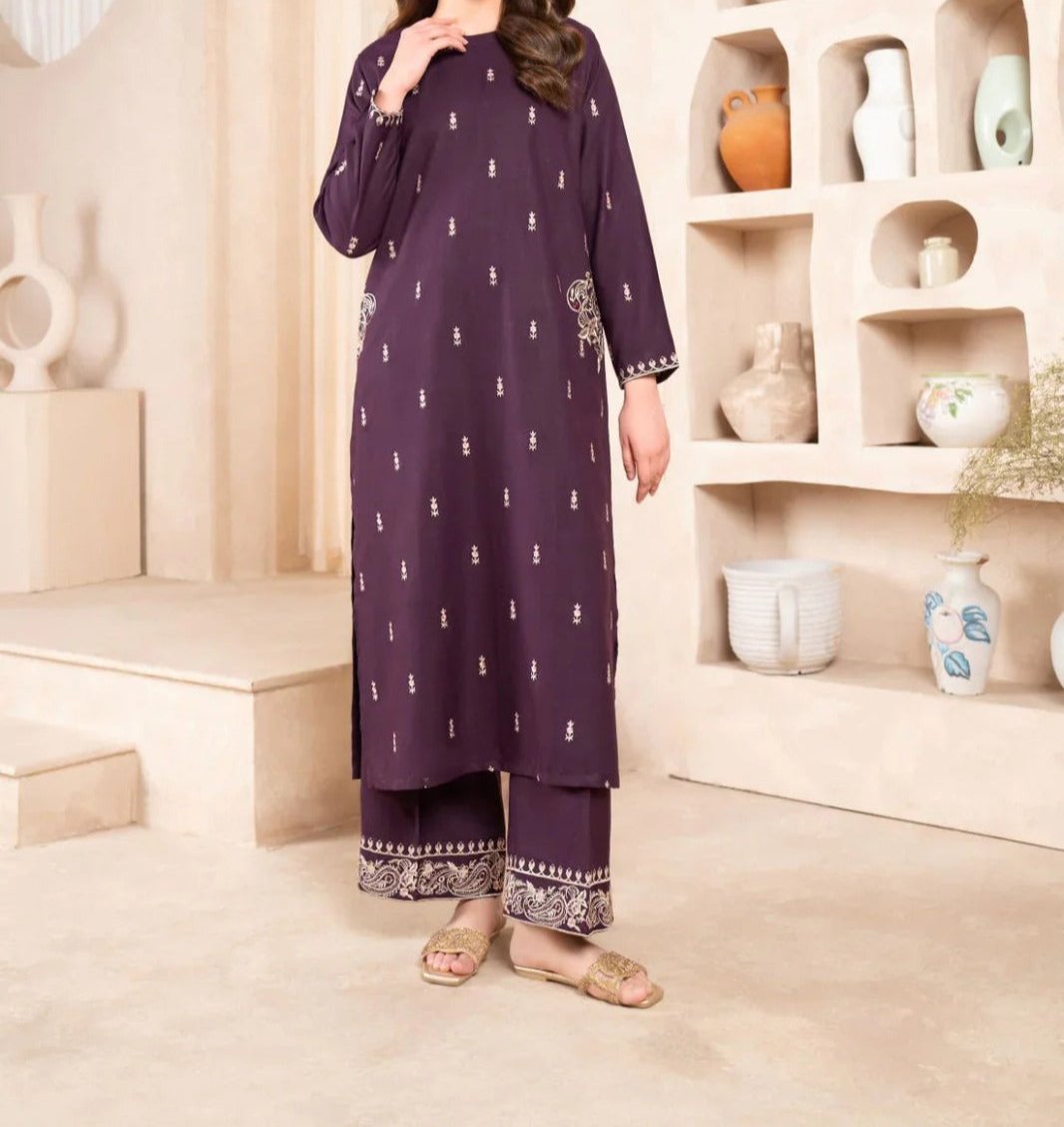 NAAZ Long Length Pocket Style Embroidery 2pc